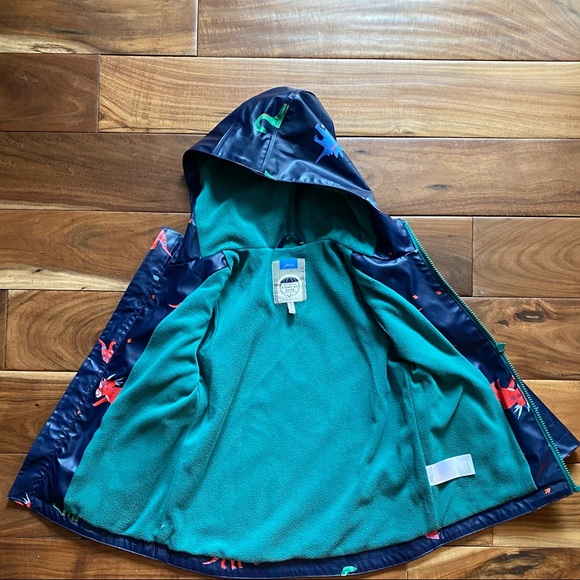 Joules Jackets & Coats Joules Dinosaurs Showerproof Rubber Coat
